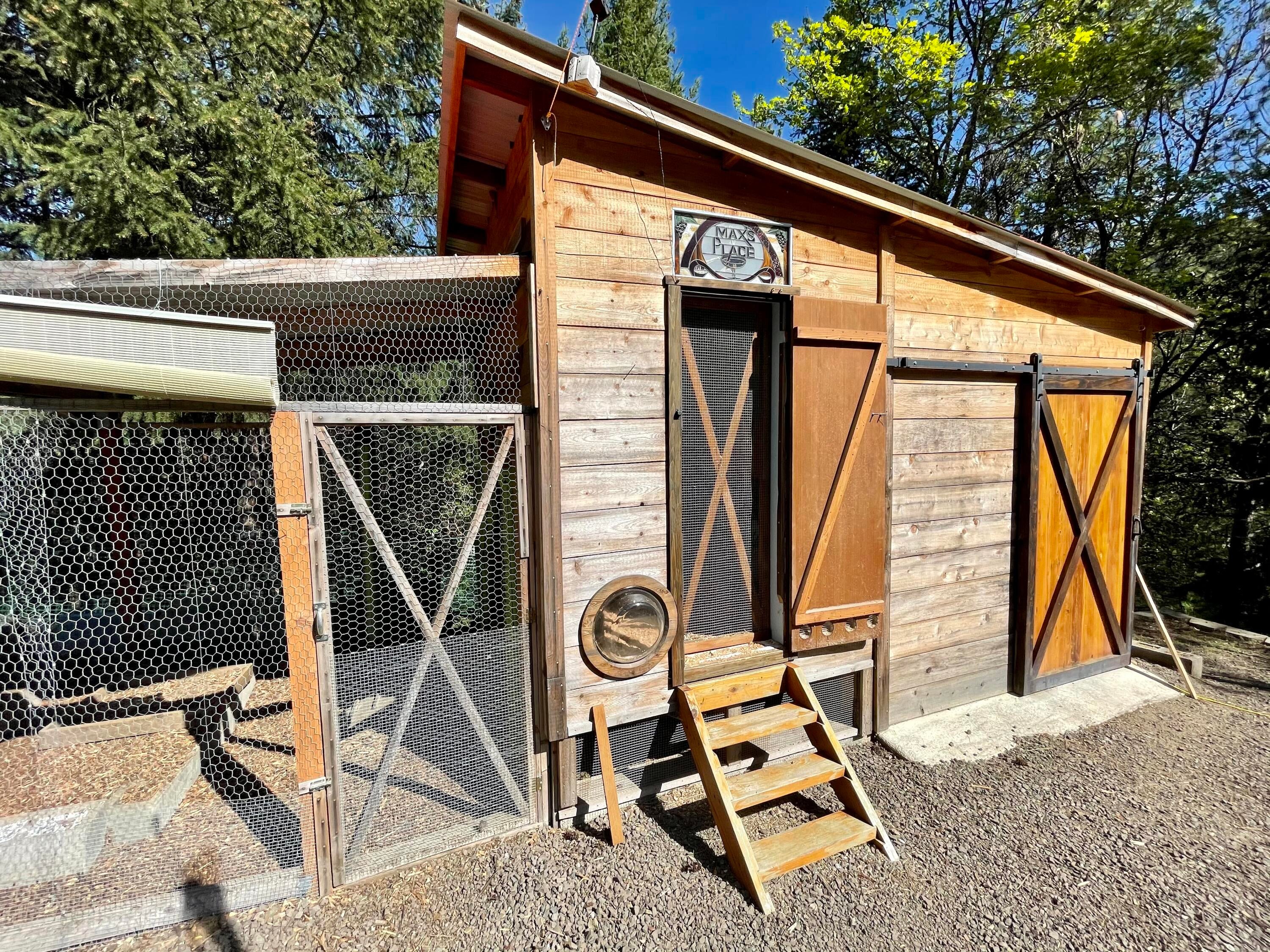 3110 Anderson Creek Road Talent, OR 97540 - Photo 32 of 58 Chicken coop 2