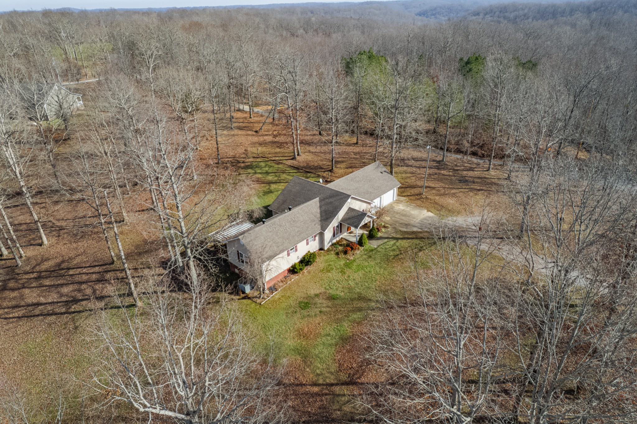 104 Zimmerman Road Hampshire, TN 38461 - Photo 45 of 73 a aerial view of a house with a yard