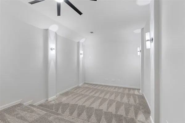 a view of empty room