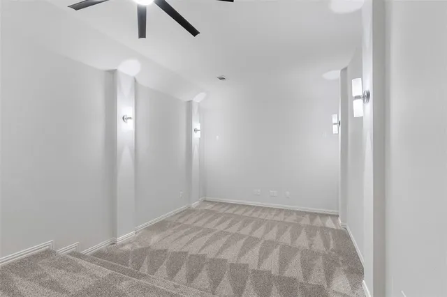 a view of empty room