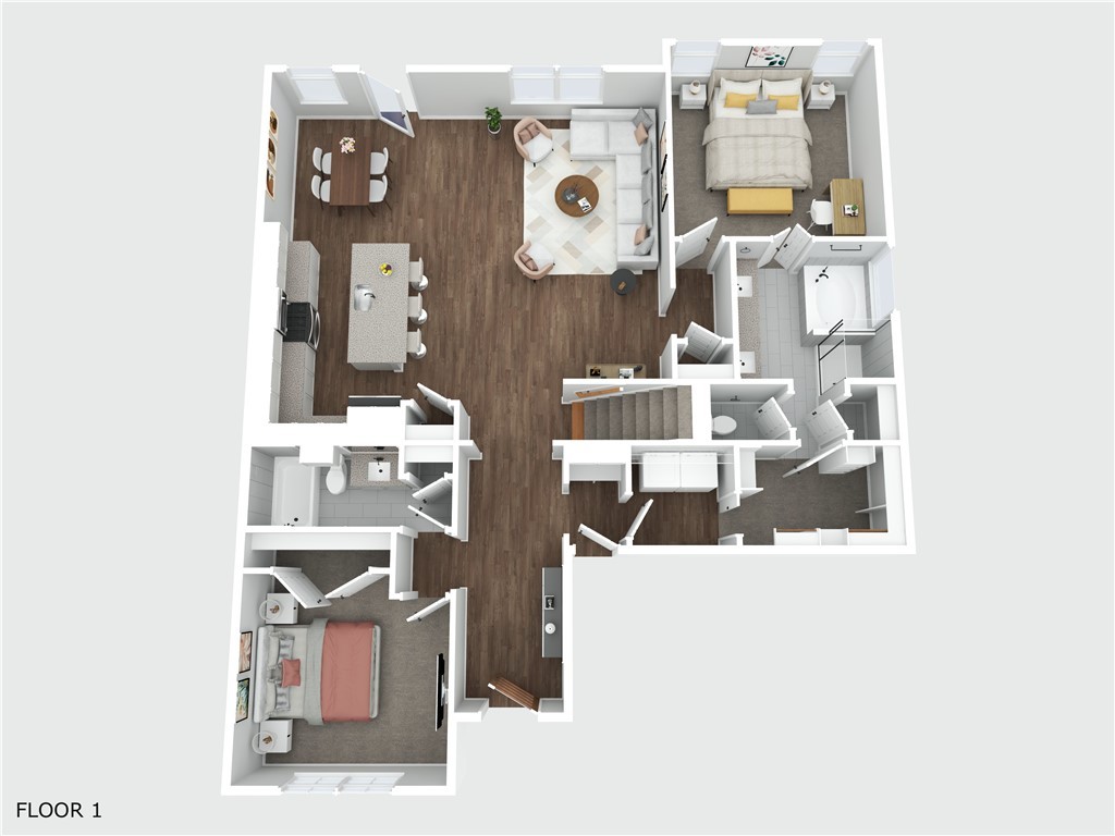 6308 Raleigh Drive College Station, TX 77845 - Photo 19 of 19 View of home floor plan