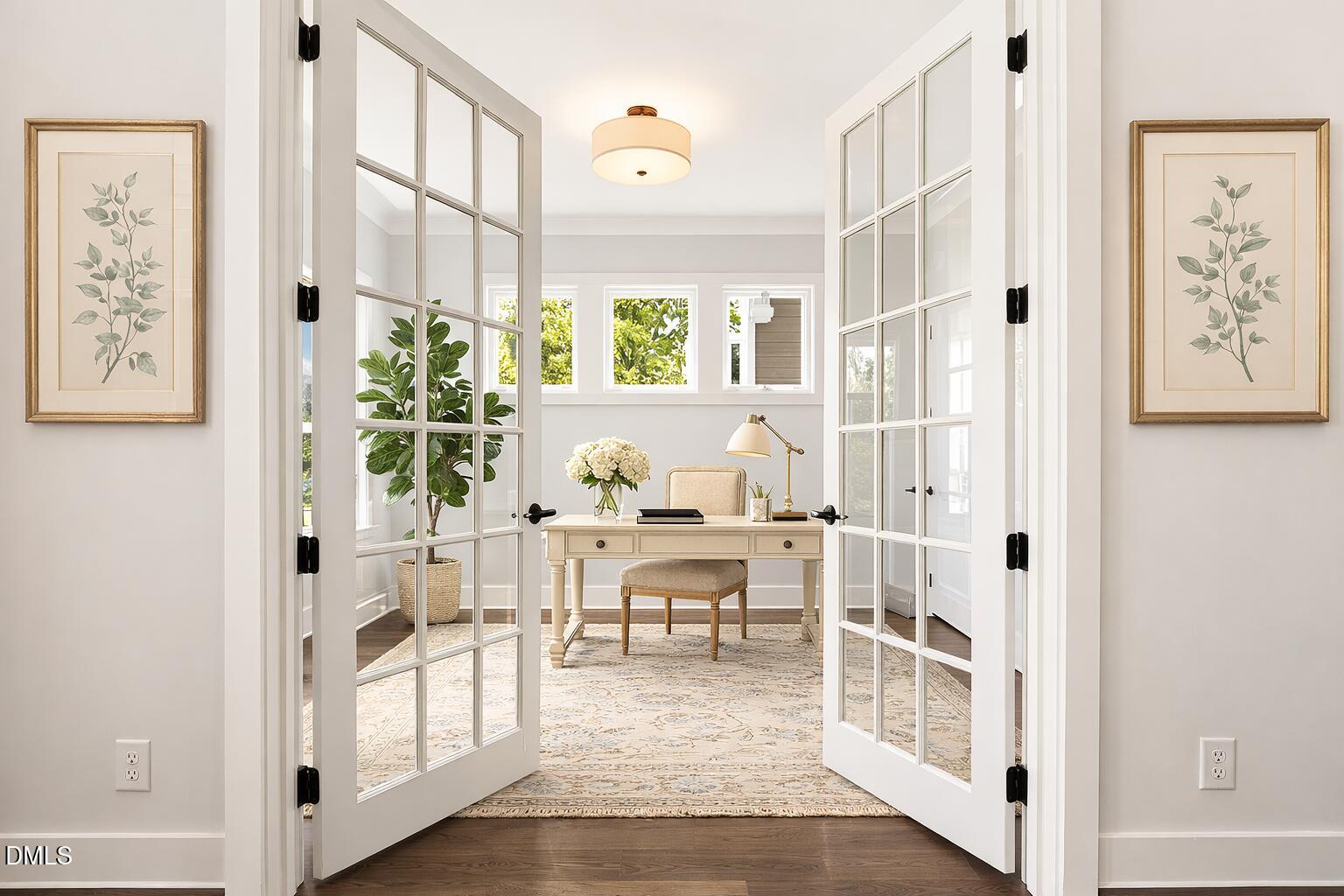 Virtually Staged Office