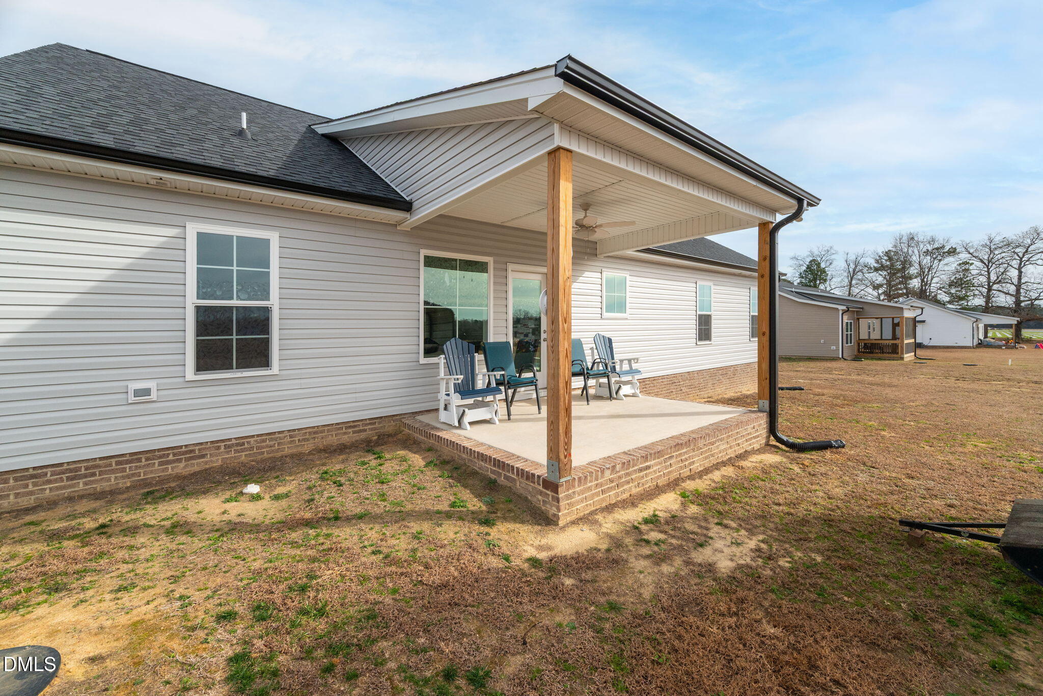 6056 Old Smithfield Road Spring Hope, NC 27882 - Photo 31 of 39 Covered backyard