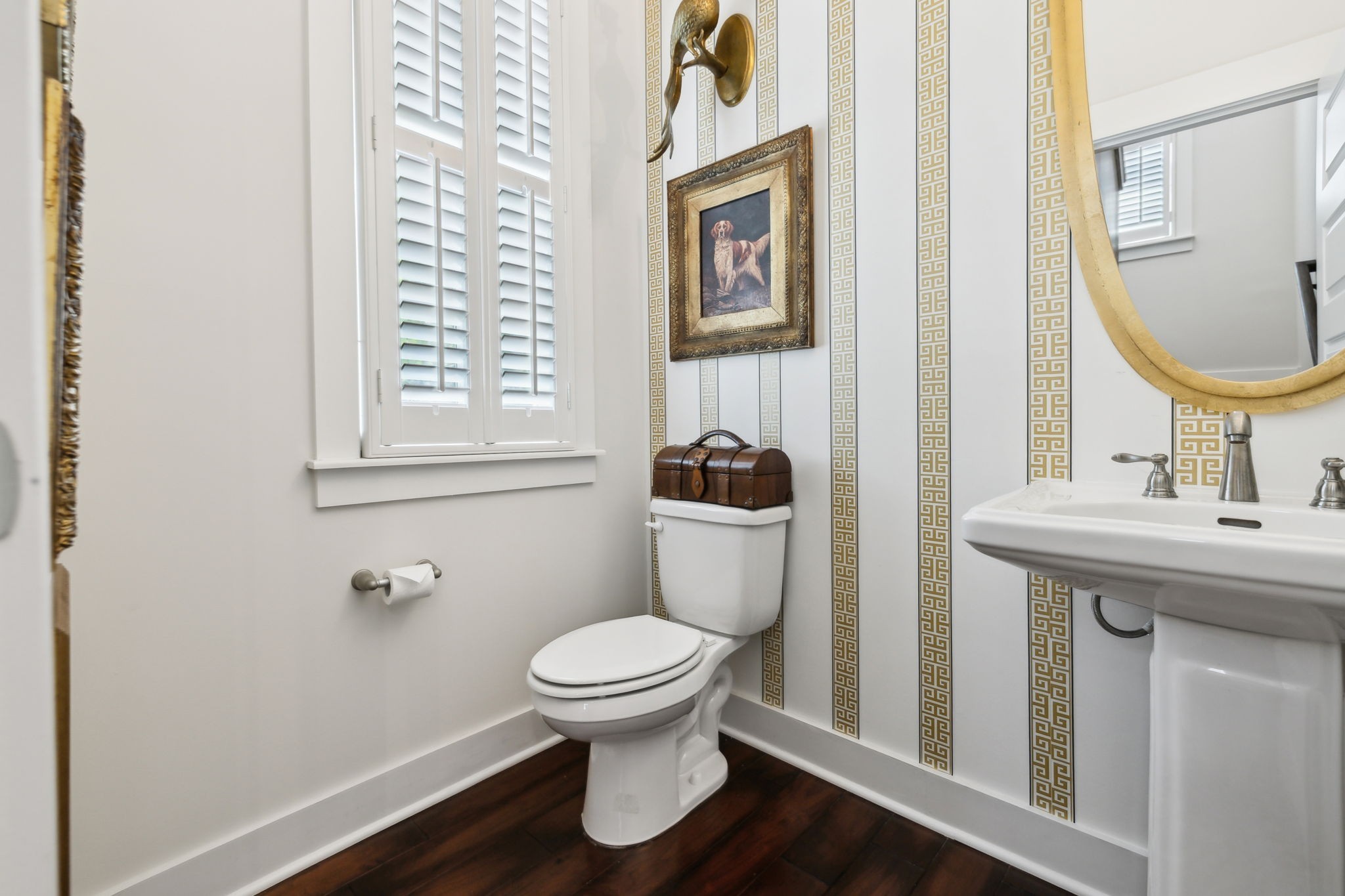 100 Cottage Lane Franklin, TN 37064 - Photo 23 of 64 a bathroom with a toilet sink and mirror