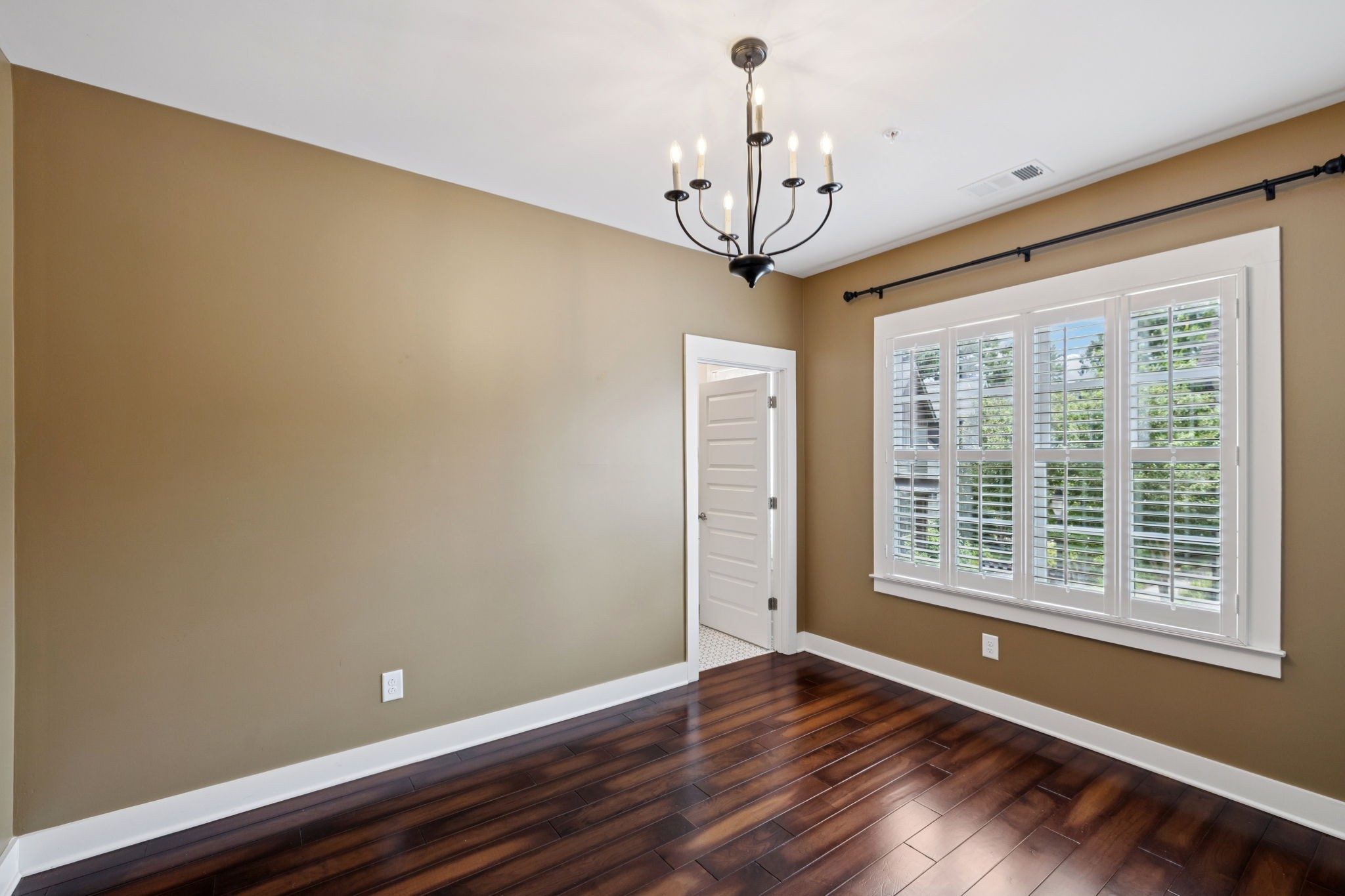 100 Cottage Lane Franklin, TN 37064 - Photo 33 of 64 a view of an empty room with wooden floor and a window