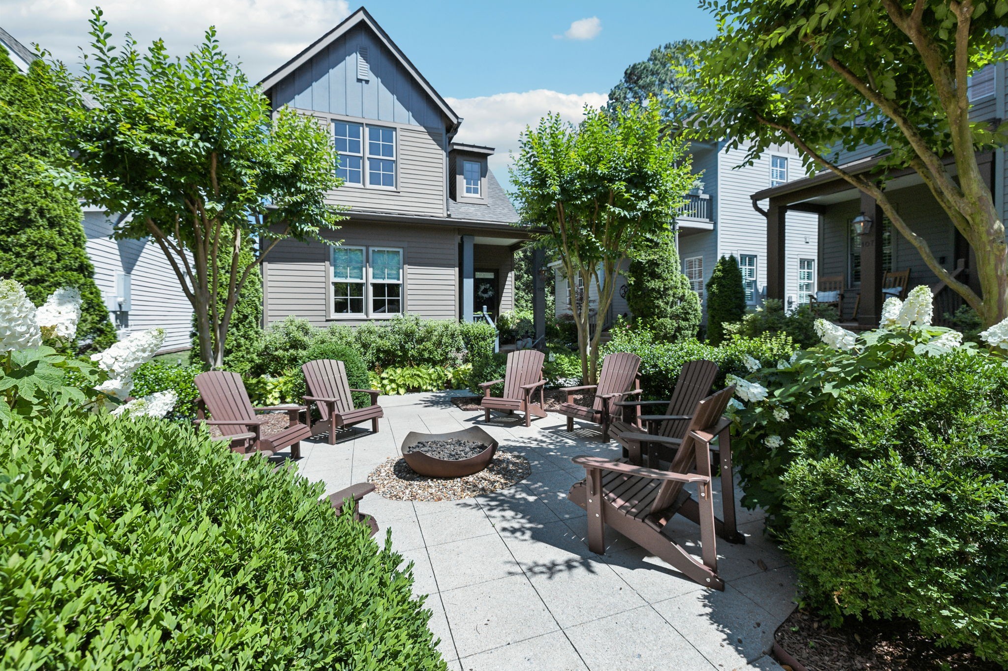 100 Cottage Lane Franklin, TN 37064 - Photo 57 of 64 a view of a house with sitting area and garden