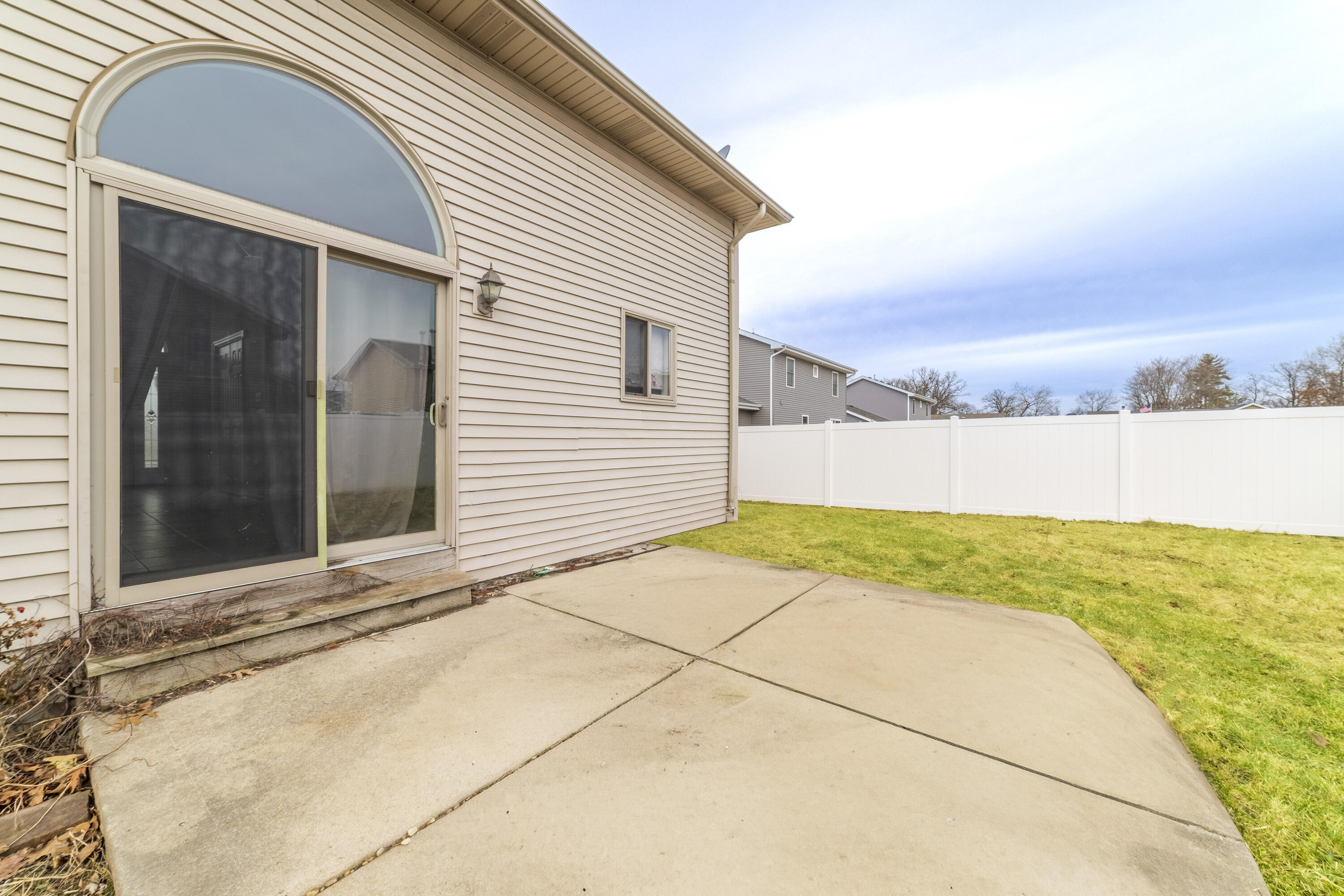 12719 Wheeler Street Cedar Lake, IN 46303 - Photo 42 of 48 a view of a backyard of the house
