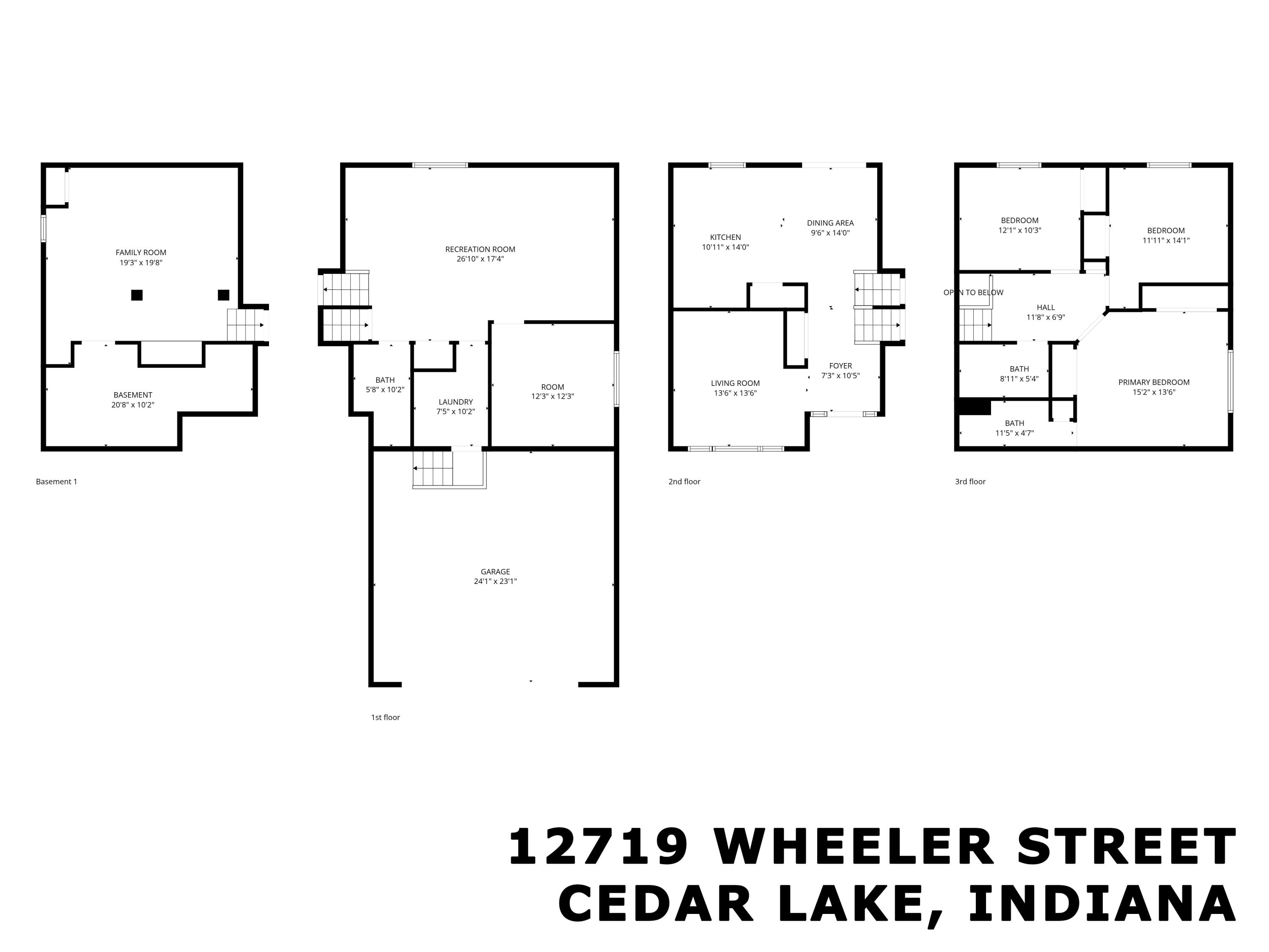 12719 Wheeler Street Cedar Lake, IN 46303 - Photo 47 of 48