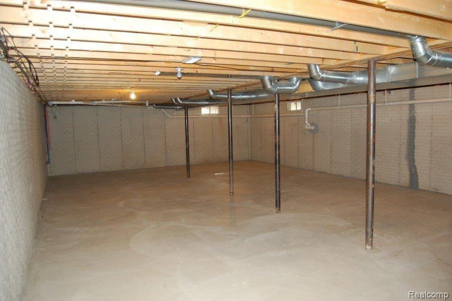 3098 East Coon Lake Road Howell, MI 48843 - Photo 8 of 16 Full Basement.jpg