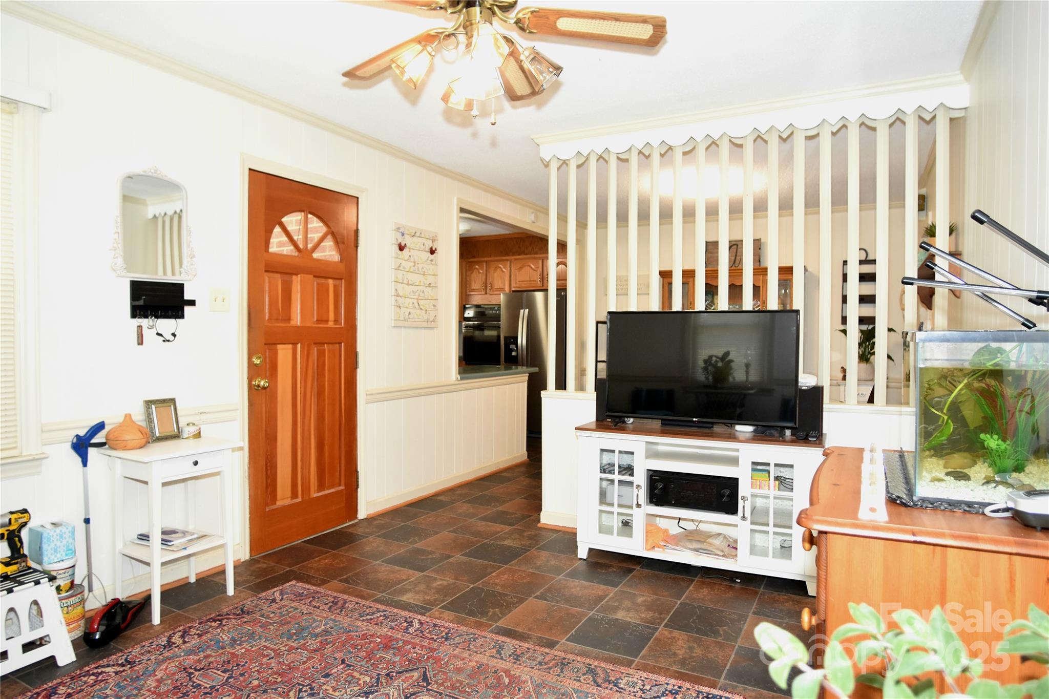802 Linden Drive Chester, SC 29706 - Photo 24 of 47 a living room with furniture and a flat screen tv