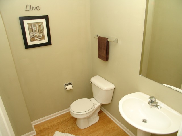 2408 Golf Ridge Circle Naperville, IL 60563 - Photo 3 of 25 a bathroom with a toilet and a sink