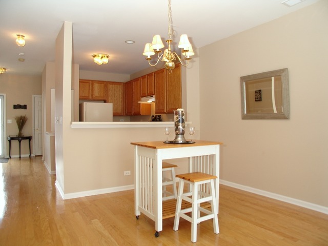 2408 Golf Ridge Circle Naperville, IL 60563 - Photo 4 of 25 a bathroom with a sink and a mirror