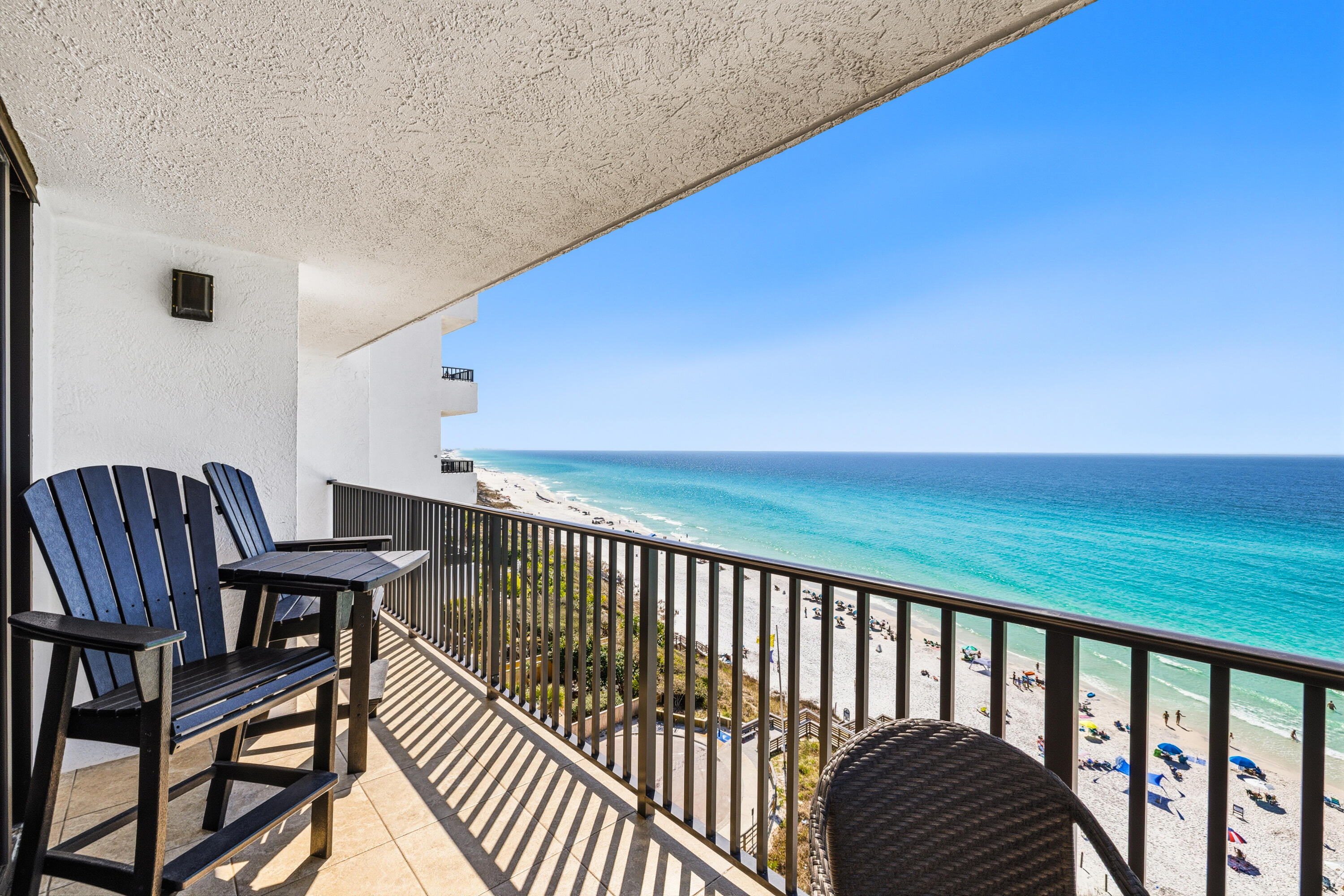 4100 East County Highway 30A, Unit 1004 Santa Rosa Beach, FL 32459 - Photo 4 of 48 a view of balcony with wooden floor