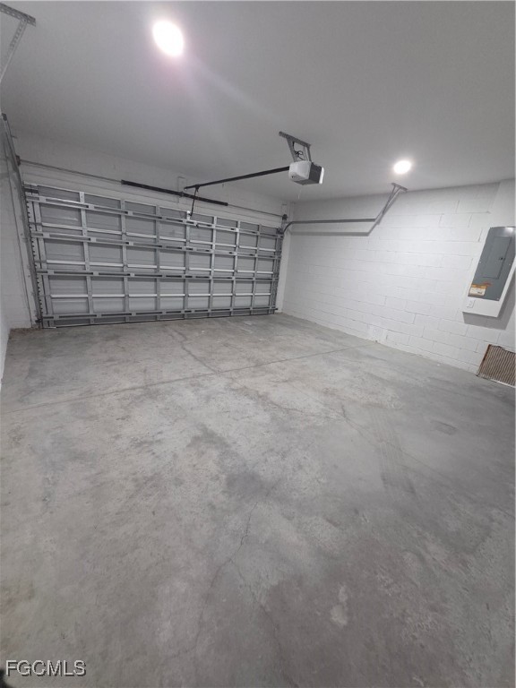 15 Hampton Avenue Lehigh Acres, FL 33936 - Photo 14 of 14 a view of a garage