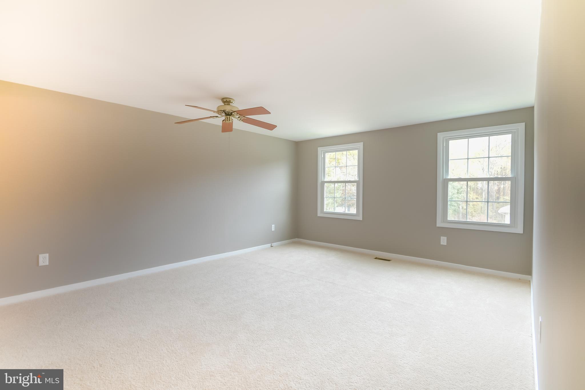 10812 Sandringham Road Cockeysville, MD 21030 - Photo 15 of 37 Master Bedroom Freshly Painted & New Carpet