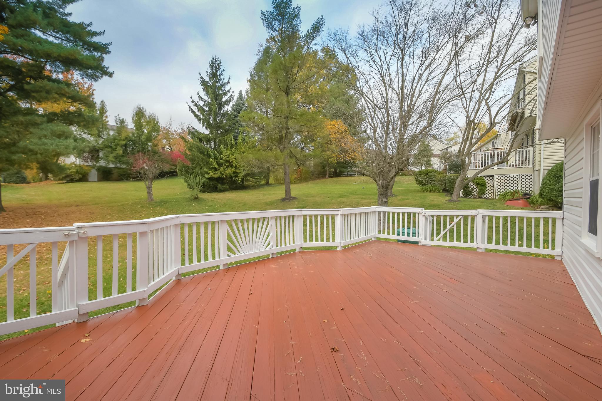10812 Sandringham Road Cockeysville, MD 21030 - Photo 32 of 37 Deck Overlooking Lovely Yard