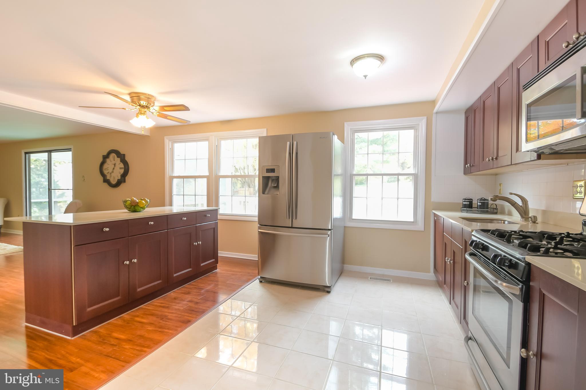 10812 Sandringham Road Cockeysville, MD 21030 - Photo 7 of 37 Kitchen Opens to Family Room