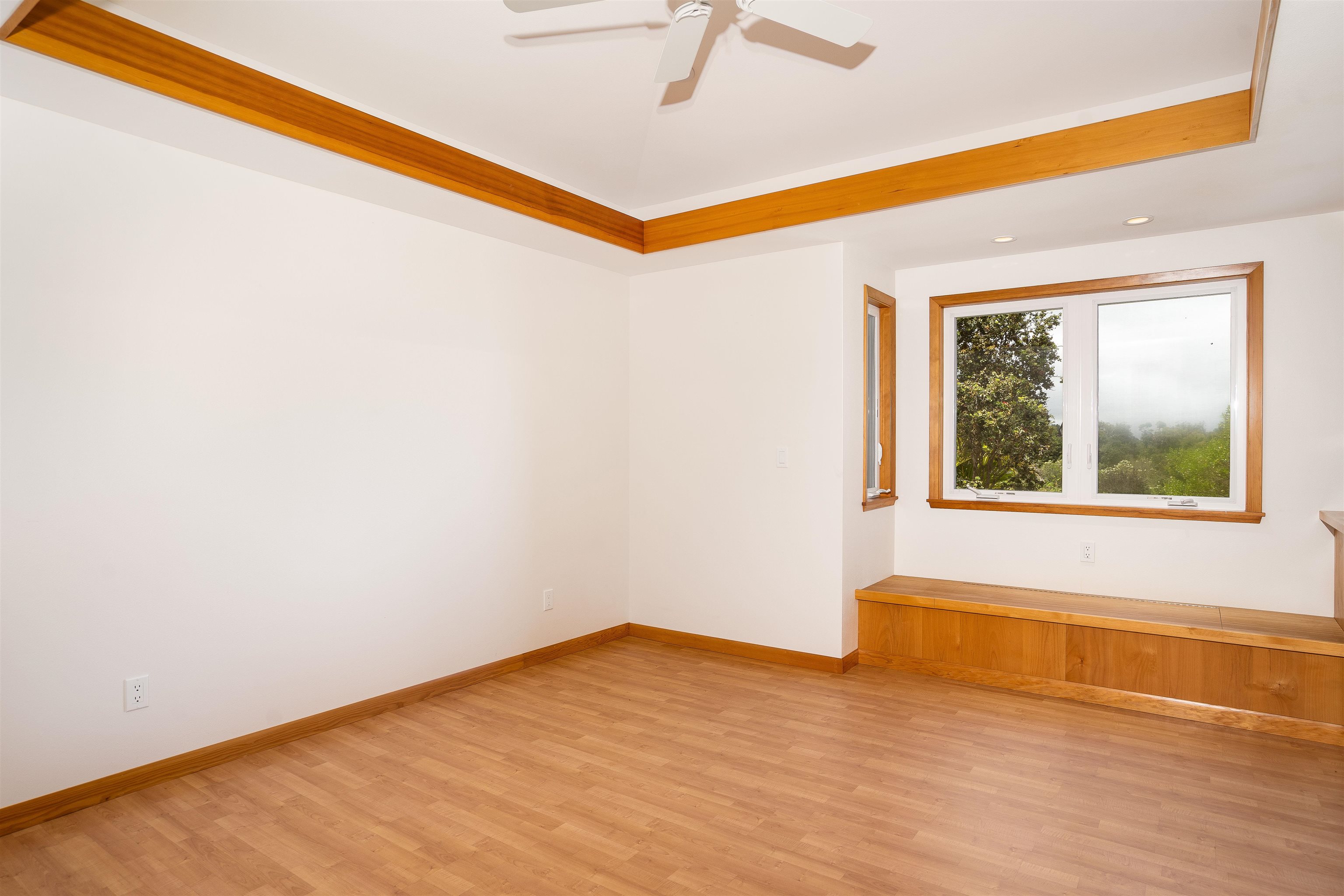 7733 Kula Highway Kula, HI 96790 - Photo 22 of 30 Bedroom 2 with ocean view