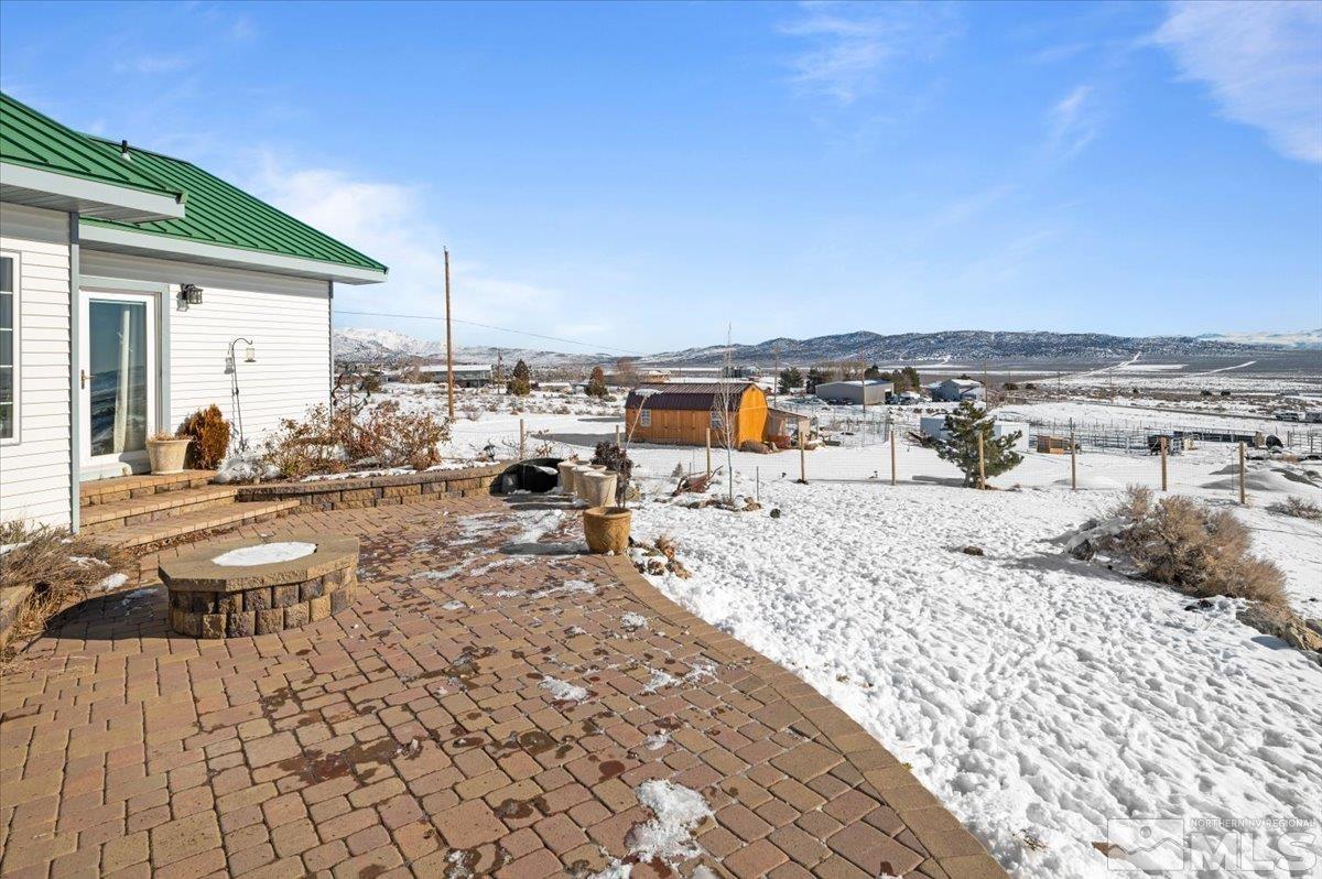12803 North Red Rock Road Reno, NV 89508 - Photo 30 of 40 a view of roof deck with patio