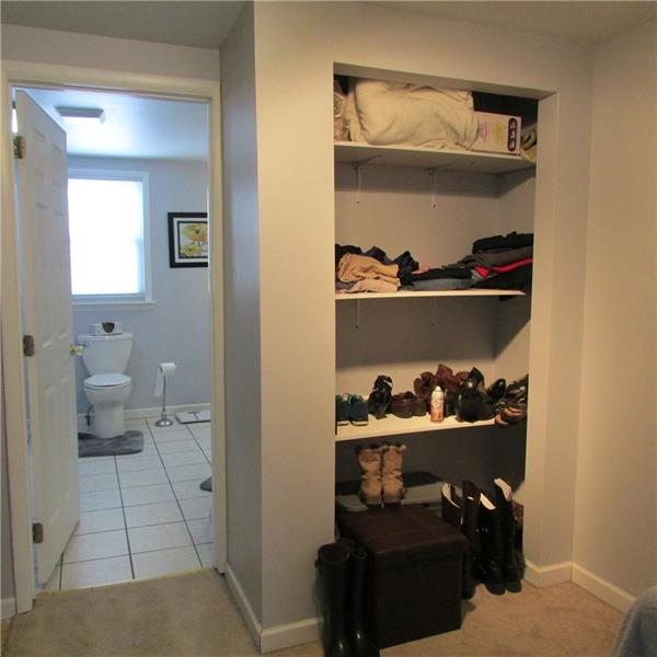 293 Harshaville Road Clinton, PA 15026 - Photo 8 of 22 Master walk in closet and large master bath.