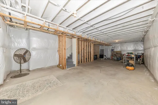 a view of a storage & utility room