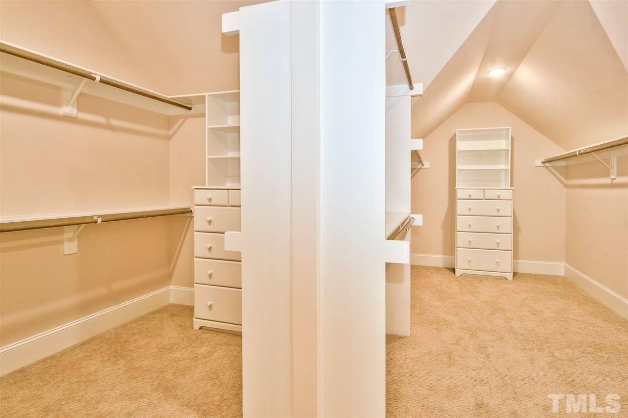 116 Roseroot Court Holly Springs, NC 27540 - Photo 14 of 25 Incredible Master closet with built-ins galore!