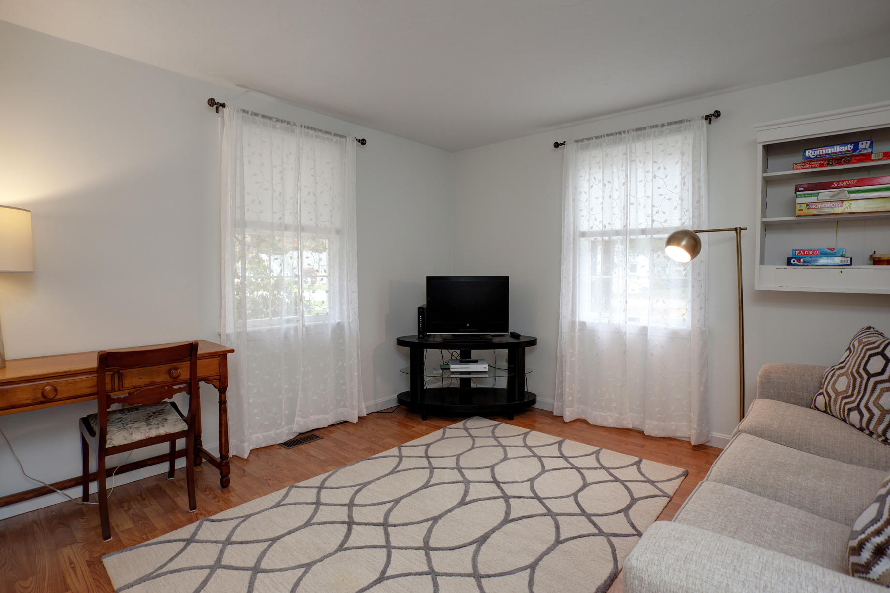 2 Timberknoll Road Pocasset, MA 02559 - Photo 14 of 26 a bedroom with a bed and a television
