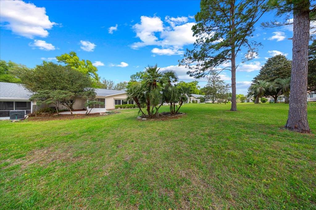9377 Southwest 90th Court, Unit E Ocala, FL 34481 - Photo 58 of 77 a view of a house with a big yard and potted plants