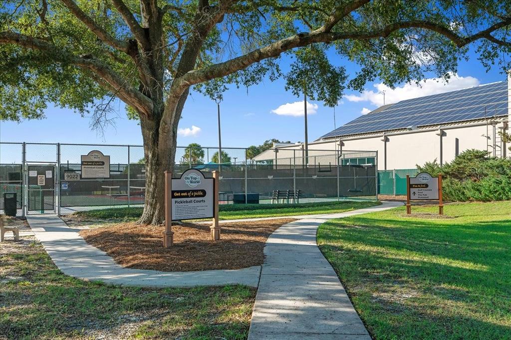9377 Southwest 90th Court, Unit E Ocala, FL 34481 - Photo 67 of 77 a view of a park with a large tree