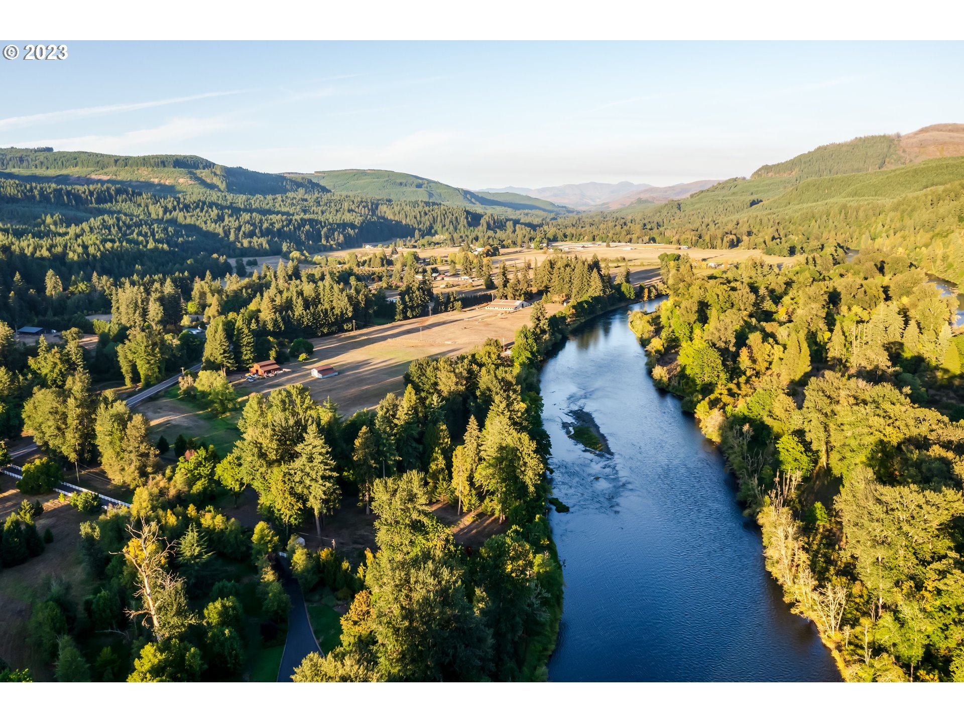 Mckenzie Highway Springfield, OR 97478 - Photo 10 of 29 a view of a city with mountains in the background