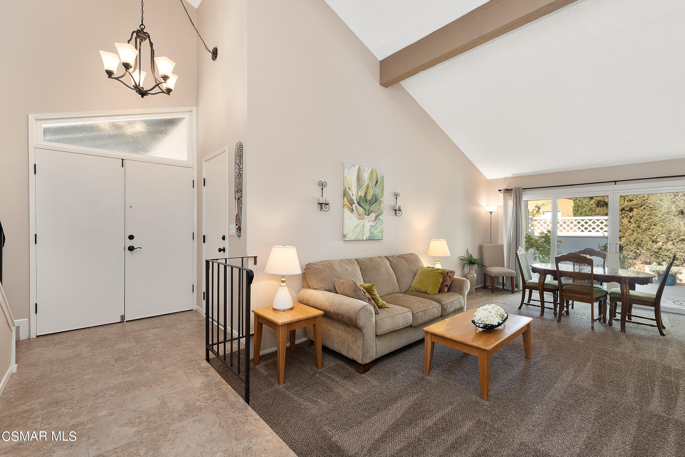 1846 Fitzgerald Road Simi Valley, CA 93065 - Photo 6 of 29 a living room with furniture dining table and a large window