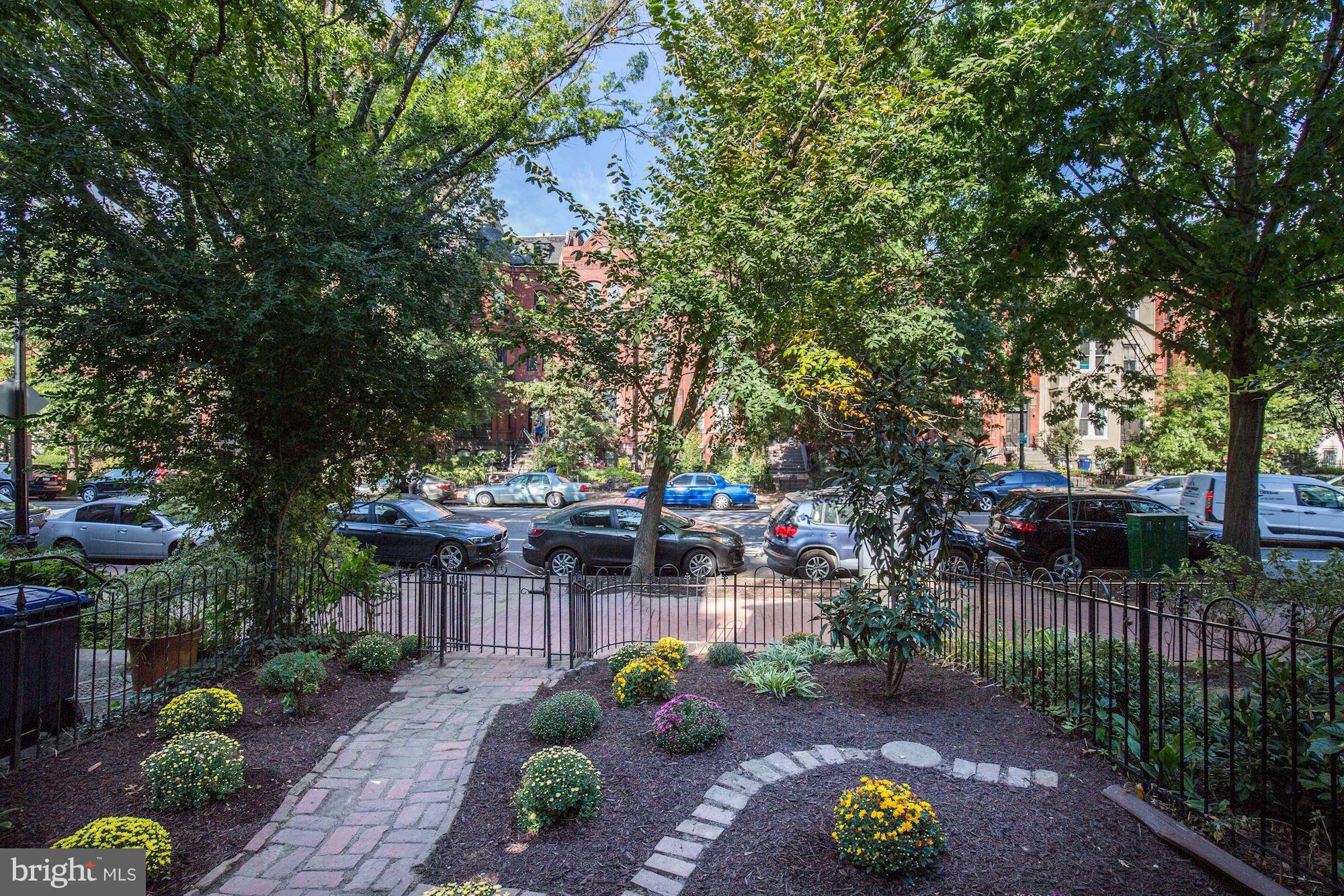 1341 Vermont Avenue Northwest Washington, DC 20005 - Photo 19 of 29 a view of a garden with plants and trees