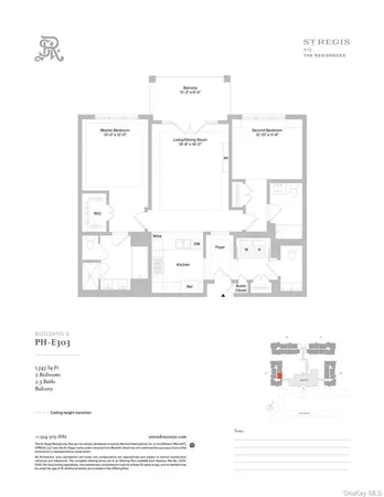 $1,995,000 | 120 Old Post Road, Unit PHE303, Rye, NY 10580