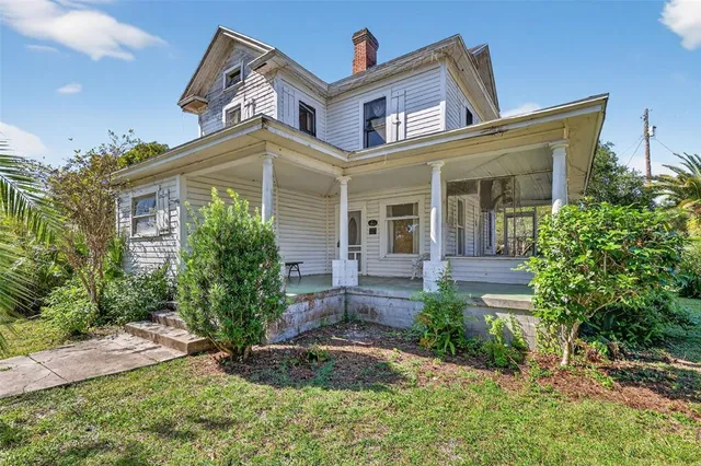 a view of a lake and a city