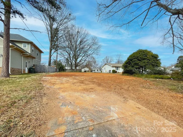 a view of large space with green space