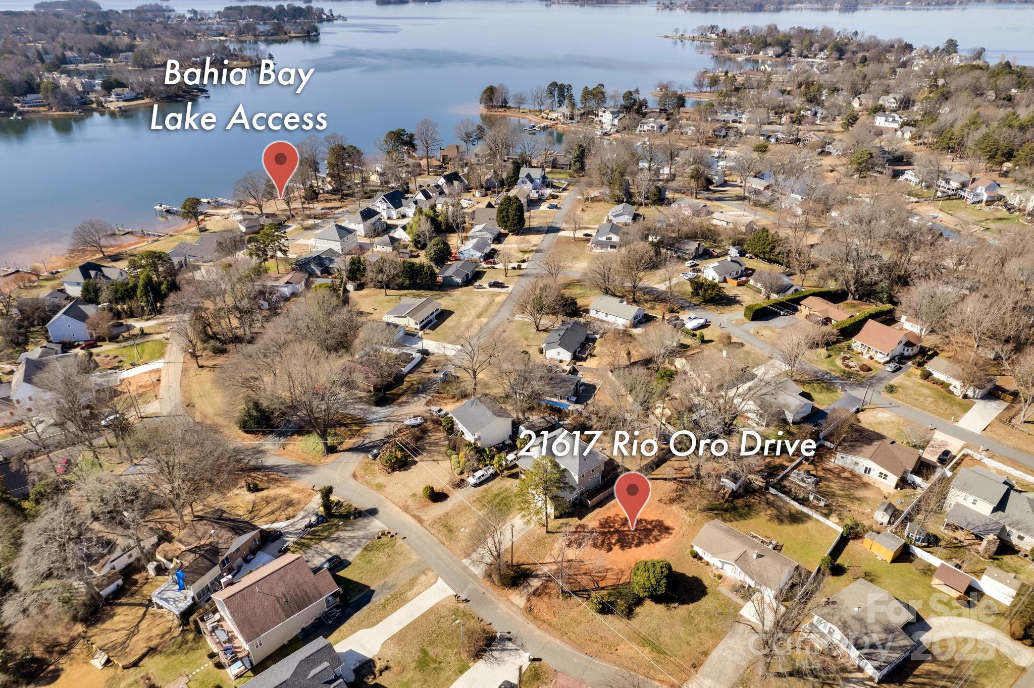 21617 Rio Oro Drive Cornelius, NC 28031 - Photo 20 of 28 an aerial view of a city