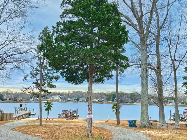 a view of a street with houses