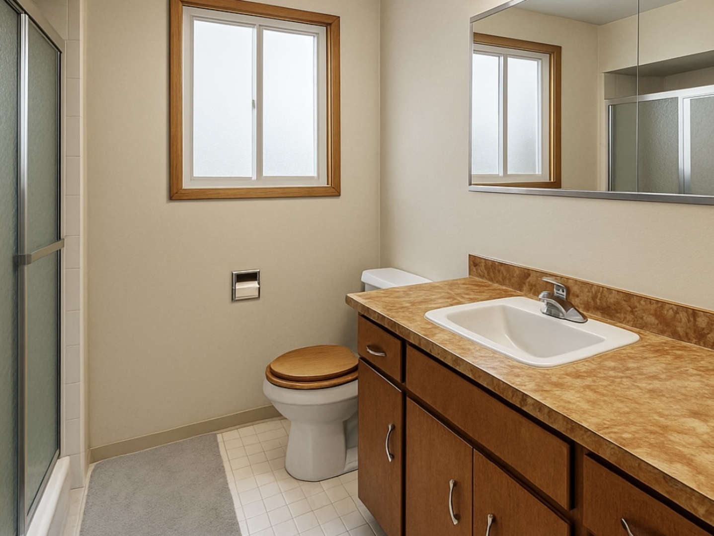 1408 Spruce Lane Westmont, IL 60559 - Photo 20 of 25 a bathroom with a sink and a toilet