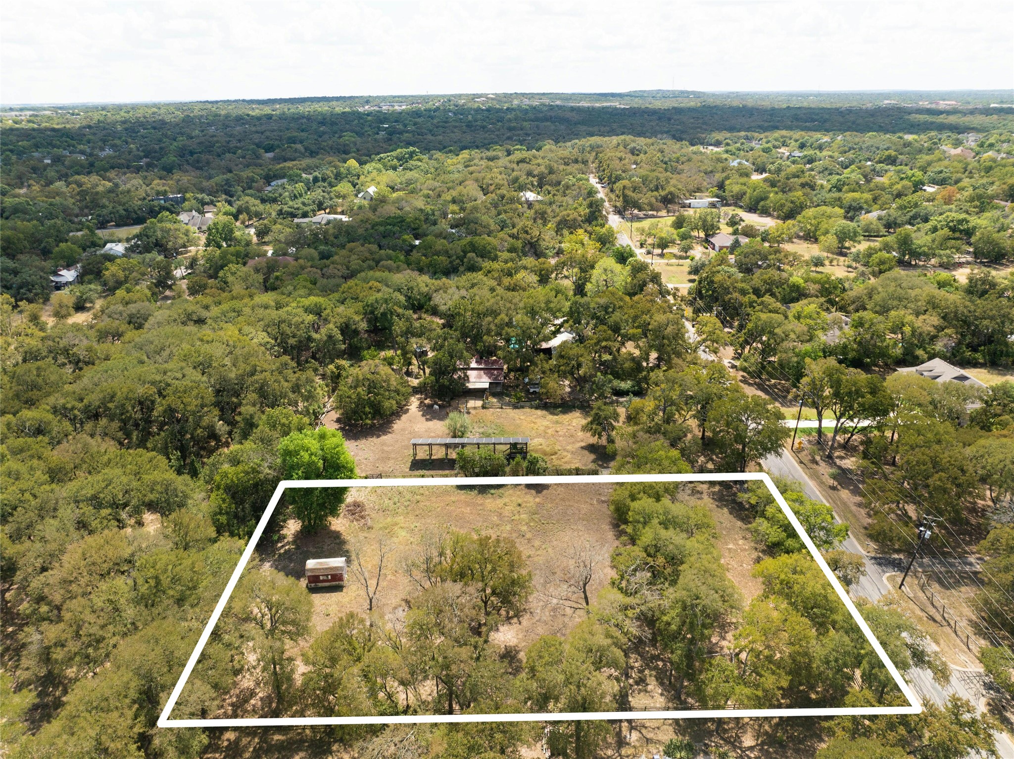 7 Pillow Road Sunset Valley, TX 78745 - Photo 22 of 22 a view of outdoor space and city view