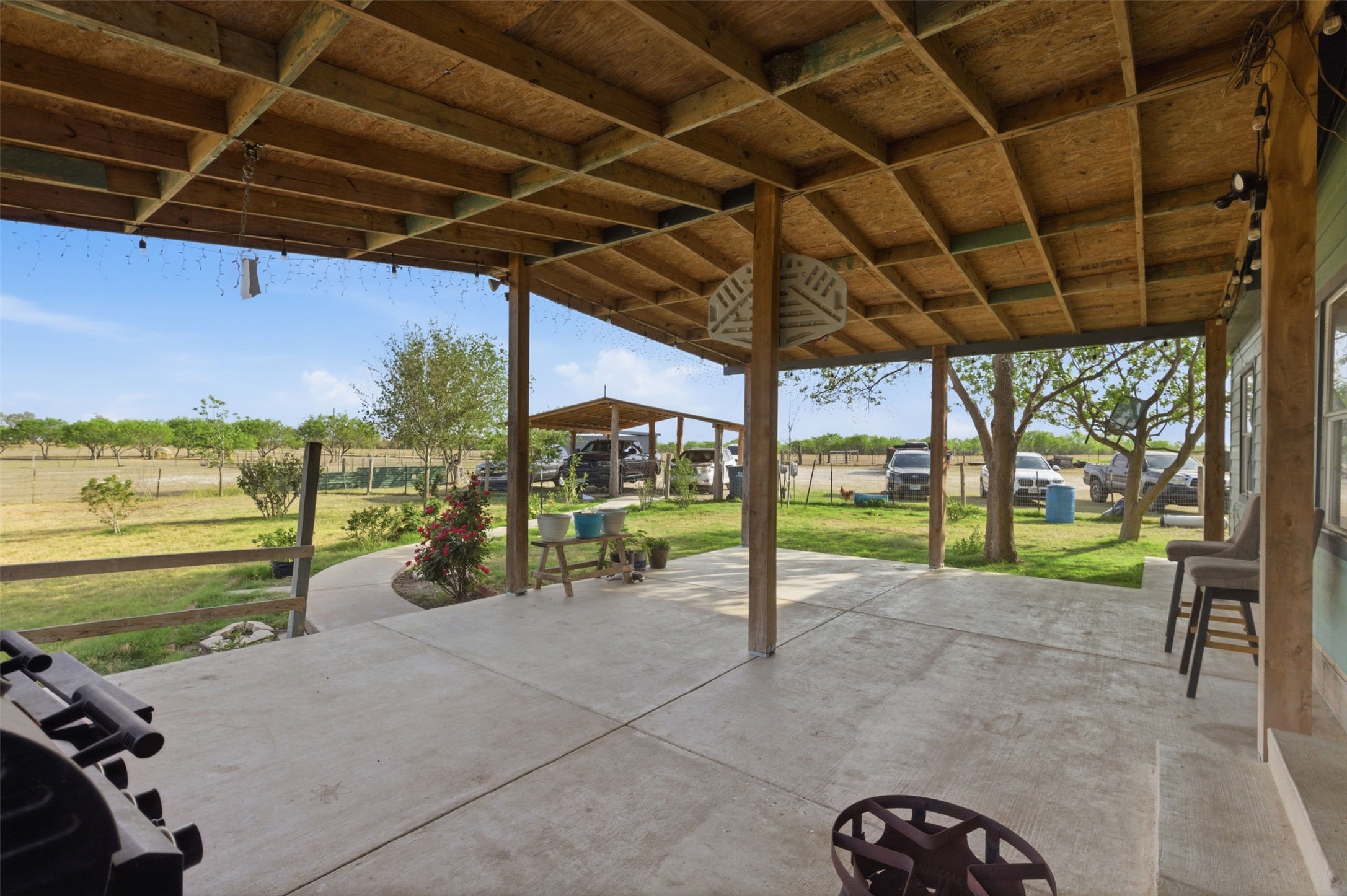 1150 Walter Hoffman Road Cedar Creek, TX 78612 - Photo 6 of 25 View of patio