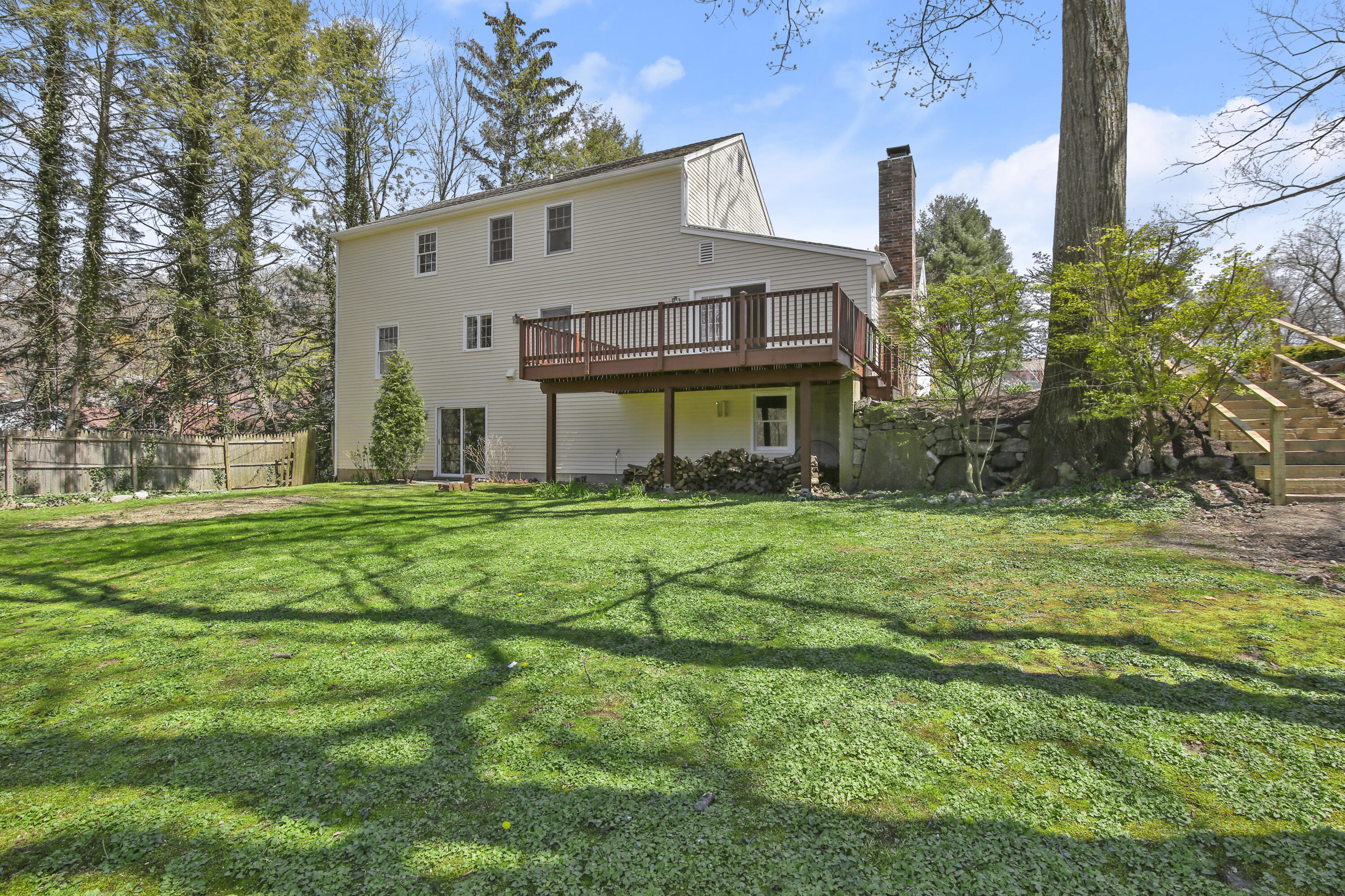 5 Barringer Road Darien, CT 06820 - Photo 33 of 39 a view of house with garden