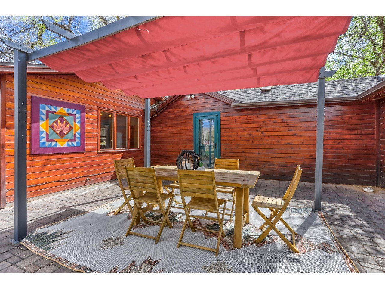 11 Red Gulch Road Lyons, CO 80540 - Photo 6 of 47 Large patio- perfect for entertaining