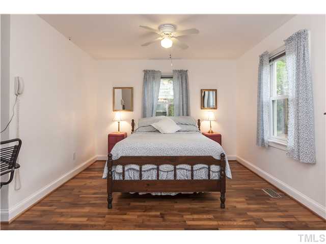702 Van Buren Road Raleigh, NC 27604 - Photo 12 of 18 Spacious master bedroom with lovely "real" hardwood floors!