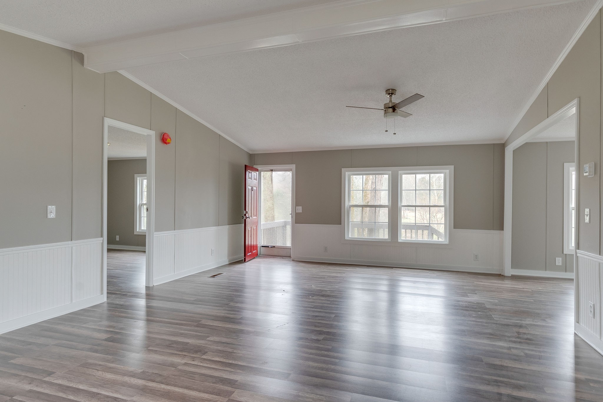 4350 Mann Road Lebanon, TN 37087 - Photo 8 of 33 a view of empty room with wooden floor and fan