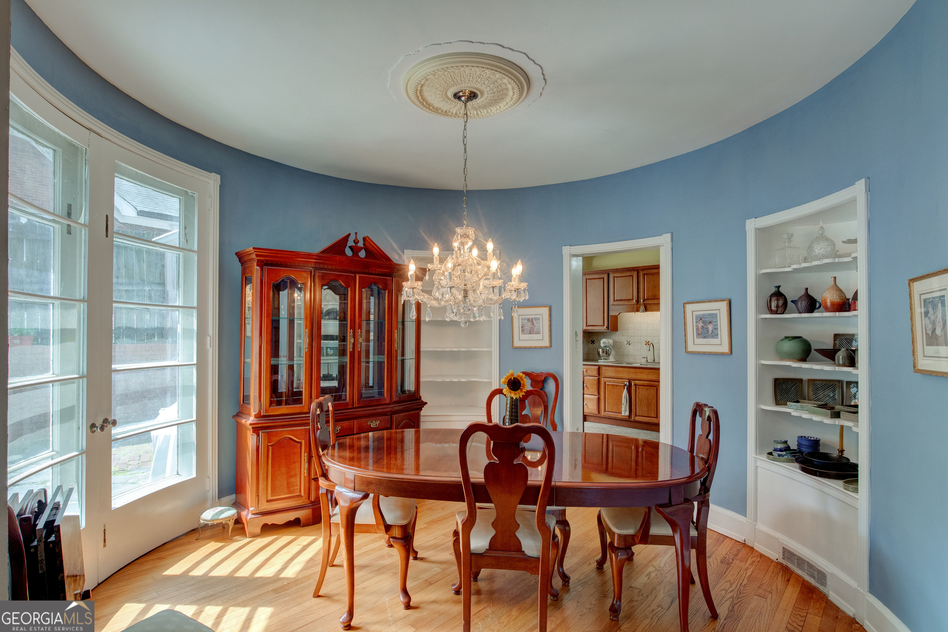 31 Notasulga Drive Rome, GA 30161 - Photo 9 of 38 a view of a dining room with furniture and chandelier