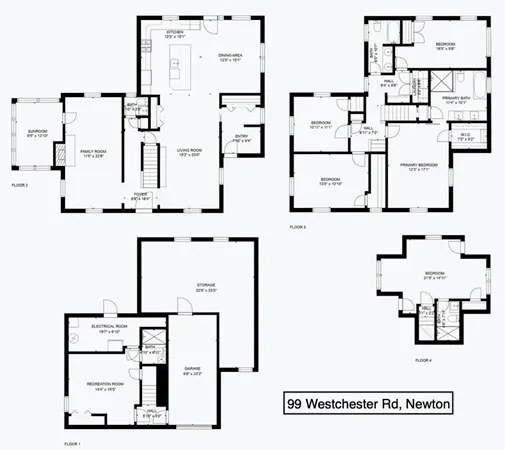 $12,000 | 99 Westchester Road, Newton, MA 02458