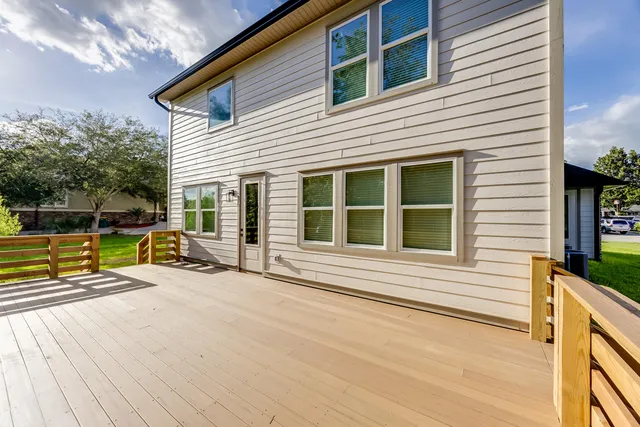 a view of balcony with couch