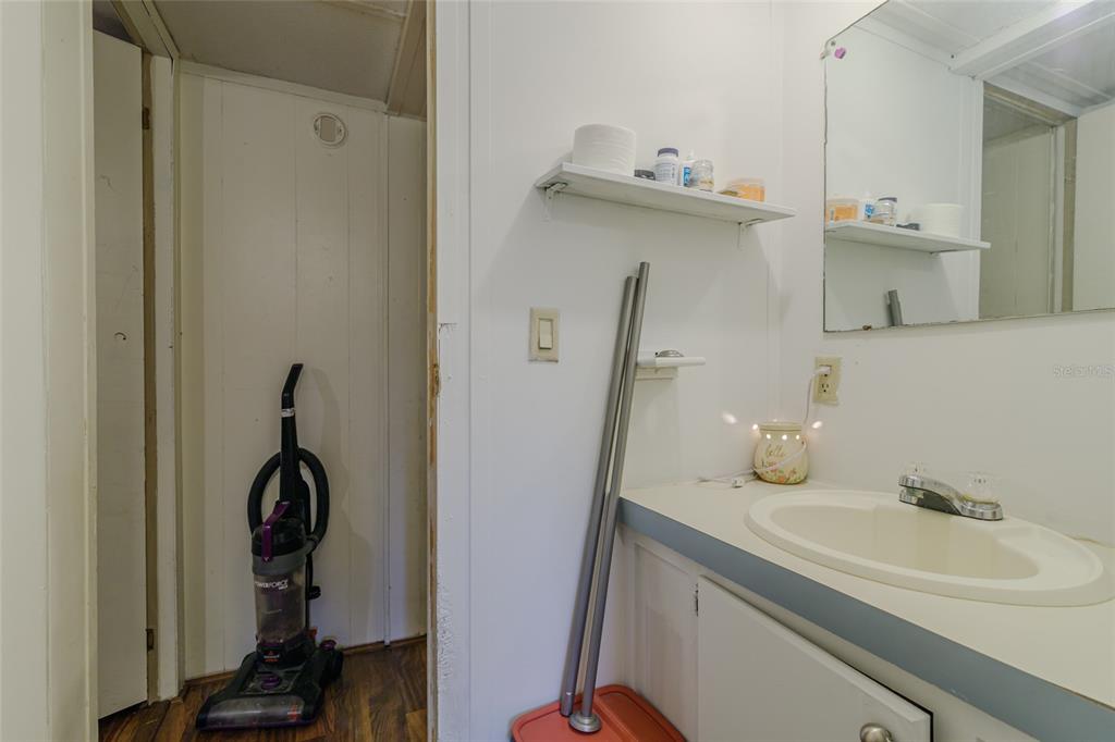 4225 Southwest 178th Terrace Dunnellon, FL 34432 - Photo 31 of 49 a bathroom with a sink and a mirror