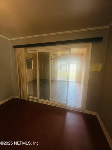 a view of empty room