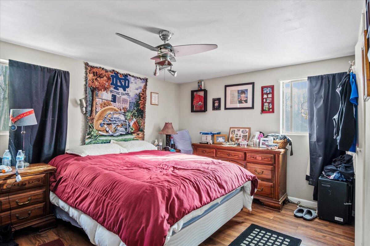 3 Property Package Tobyhanna, PA 18466 - Photo 7 of 25 a bedroom with a bed and a flat screen tv